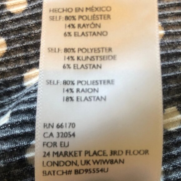 Urban Outfitters Witchy Polka Dot Dress black/white sz M - Picture 8 of 8